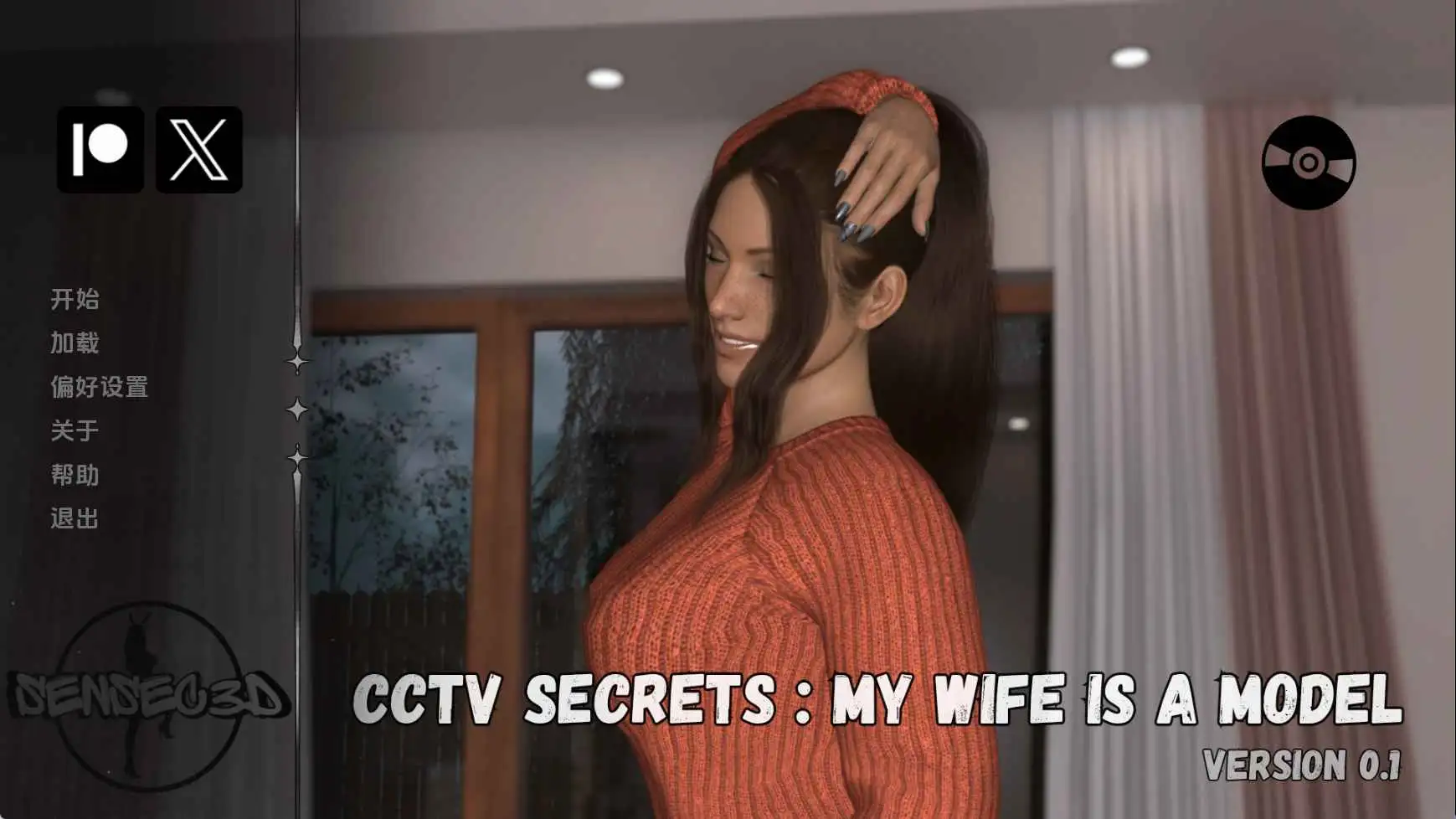 【欧美SLG/汉化/动态】电视台秘密：我的妻子是模特v0.1 AI版【PC+安卓/697M/更新】 安卓端-第1张