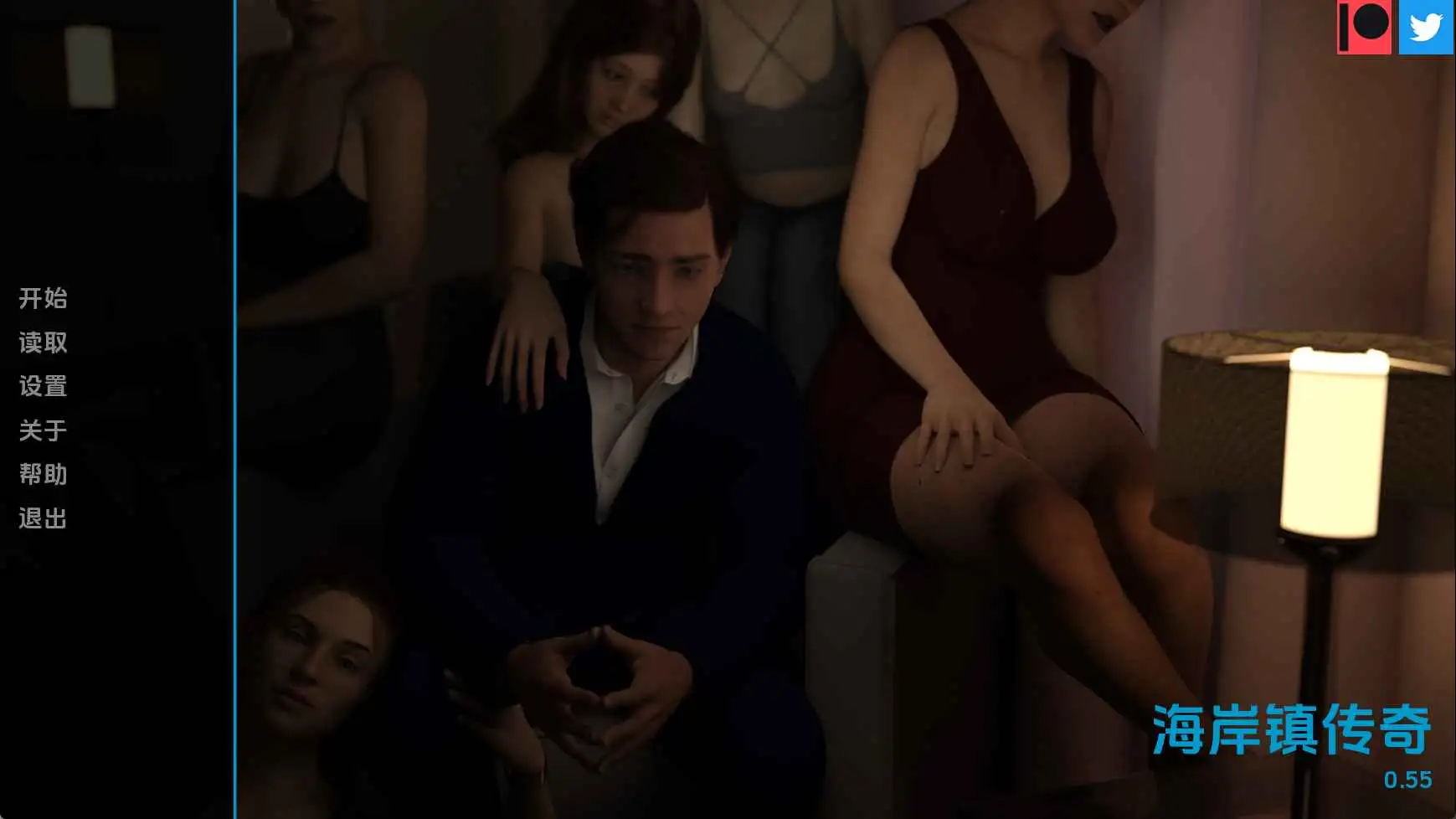 【欧美SLG/汉化/动态】海岸镇传奇v0.55赞助 AI版【PC+安卓/8.15G/更新】 安卓端-第1张