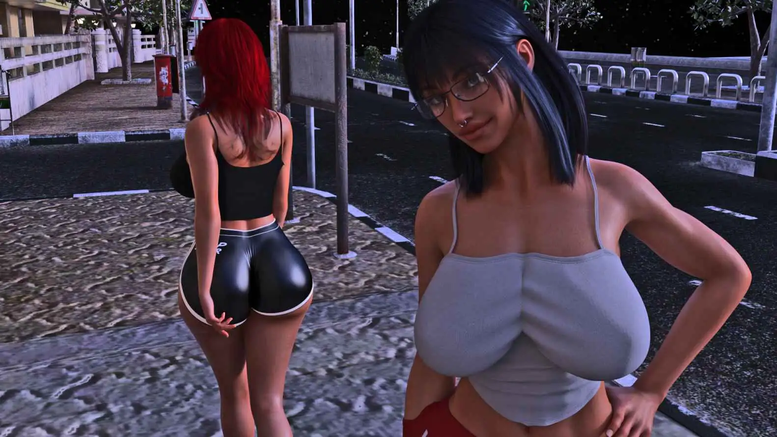 【欧美SLG/汉化/完结】我女朋友想玩三人行Final完结 AI版【PC+安卓/4.25G/更新】 安卓端-第1张