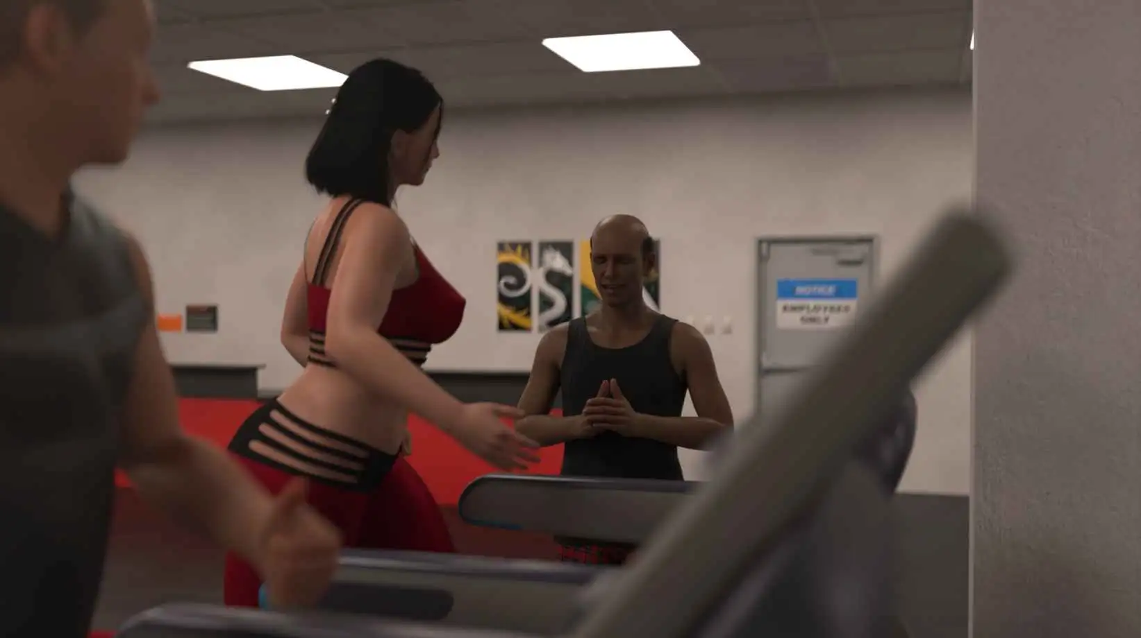 【欧美SLG/汉化/动态】暴露癖妻子v0.2a AI版【PC+安卓/1.19G/更新】 安卓端-第1张