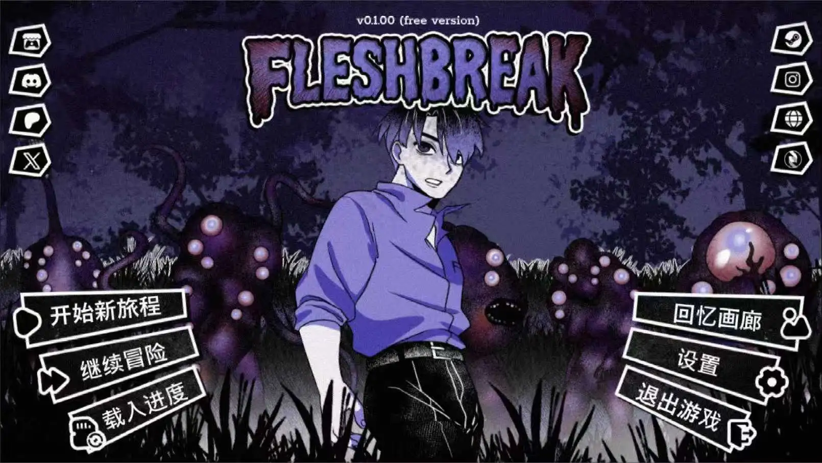 【SLG/AI汉化】FleshBreak血肉崩坏0.1【PC+安卓/448M】 安卓端-第1张