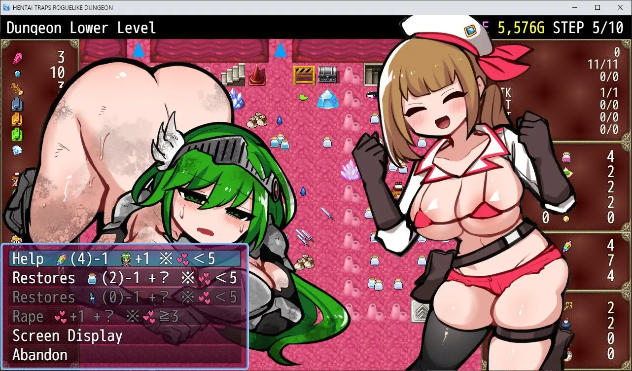 【日系RPG/AI汉化】色色陷阱地牢ROGUELIKE.v2.08【PC/623M】 电脑端-第1张