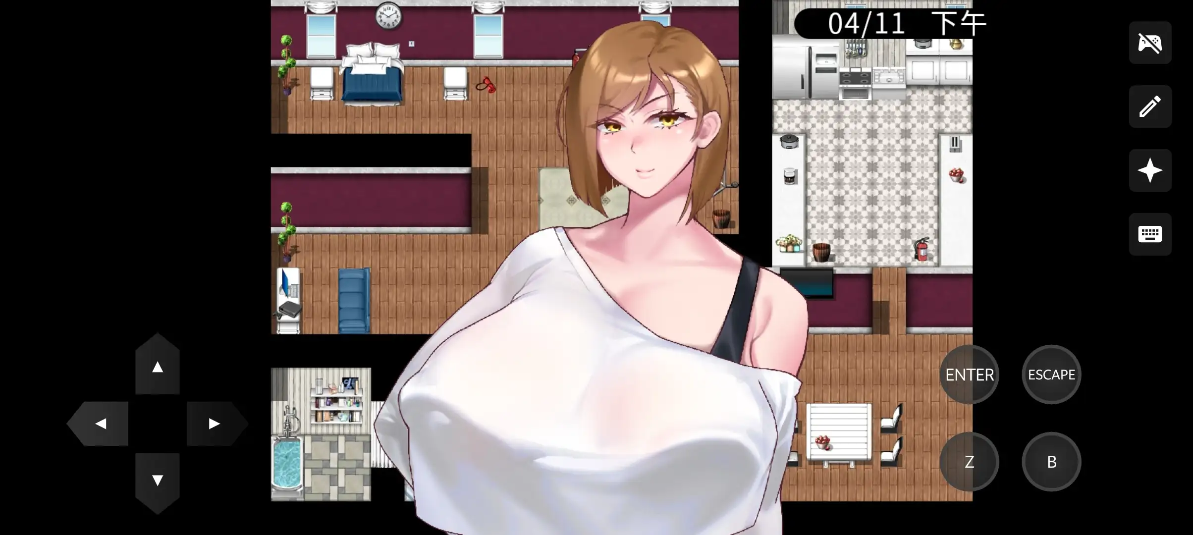 【日系RPG/AI汉化】媚黑女王2被黑色巨根击坠子宫而堕落的强气人妻1.0.0【PC/371M】 电脑端-第1张