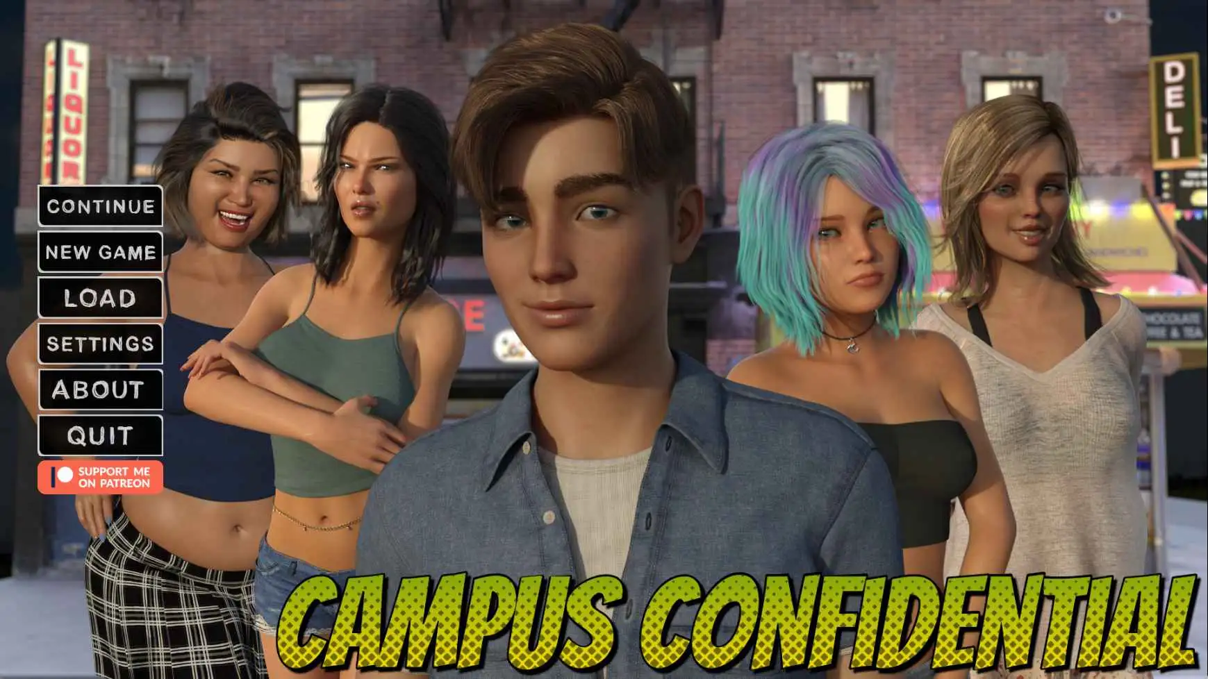 【欧美SLG/汉化/沙盒】校园机密v0.41 AI版【PC+安卓/1.59G/更新】 安卓端-第1张