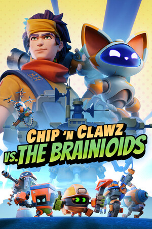 脑怪来袭！脑晶保卫战 Chip n Clawz vs. The Brainioids 免安装绿色中文版 v1.0.24634|全dlc 动作游戏-第1张